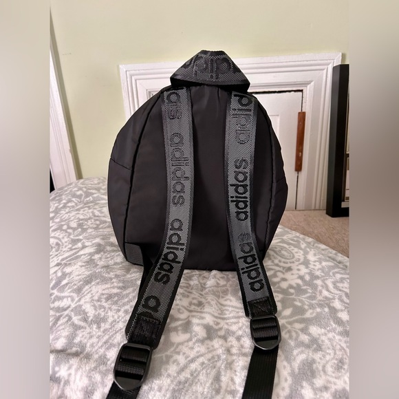 Adidas Mini Black Backpack with Gold Accents - Picture 6 of 6